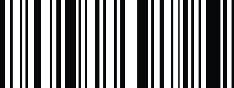  Barcode Vertical Stripes Pattern Vector