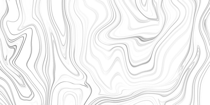 Abstract white marble texture background with flowing contour lines and organic patterns