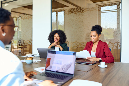 Meeting with clients
