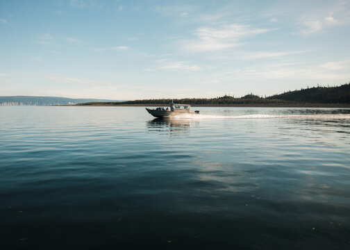 Boating back to shore