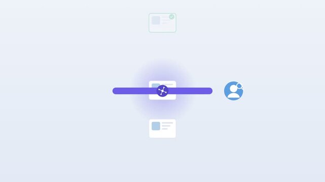 A video showcasing a file transfer process between different cloud services