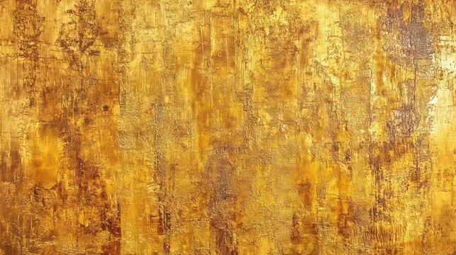 A vibrant textured golden wall that radiates warmth and elegance, perfect for creating a luxurious background or decorative element.