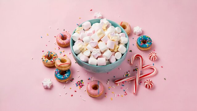 easter cake and eggs