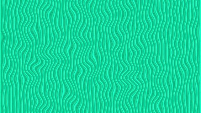 Abstract Wavy Background with Fluid Curved Stripes. Abstract Stripes Motion Loop Backdrop