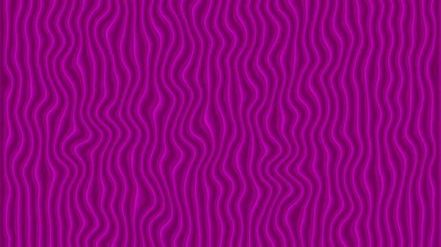 Abstract Wavy Background with Fluid Curved Stripes. Abstract Stripes Motion Loop Backdrop