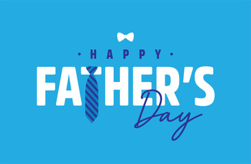 Fototapeta premium Artistic festive background showcasing Happy Father's Day appreciation