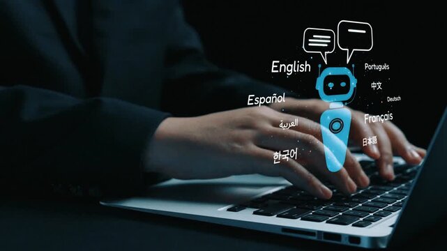 Global communication with multiple languages, digital translation tools, multilingual technology, cross-cultural communication, and virtual language learning environments. Elide