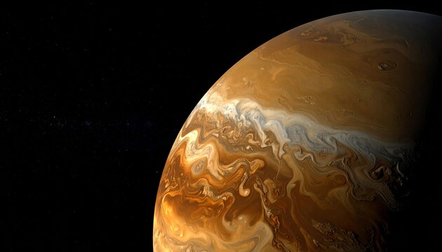 Venus Planet Surface Close-Up | High-Resolution Close-Up of Venus&rsquo;s Planetary Surface Captured by Space Missions