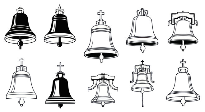 Collection of various church bells.