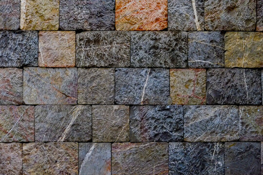 Colorful Stone Wall Texture