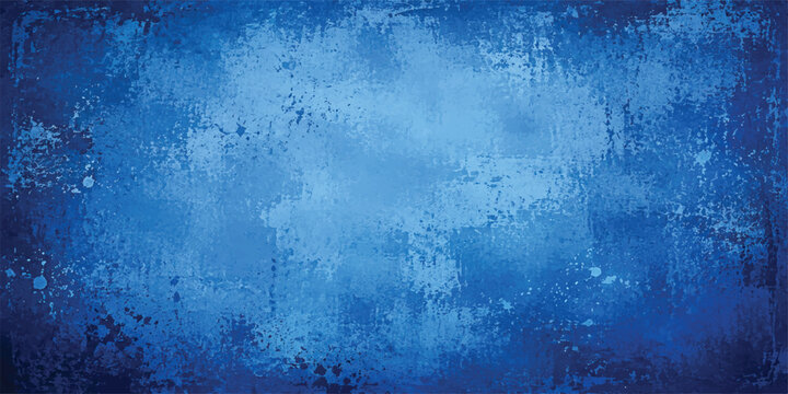Blue grunge textured background