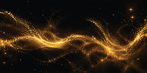 Abstract fractal space light background © mahabubmorshed