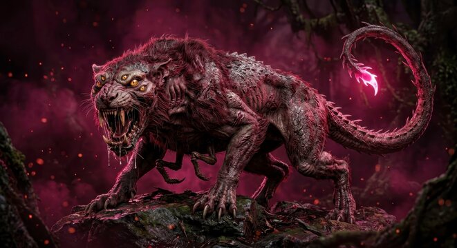Mythic creature. Hunter
