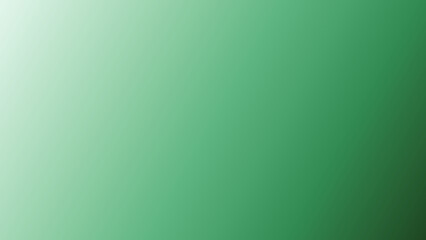 Fototapeta premium Abstract Gradient Background with Smooth Transition from Light Green to Dark Green