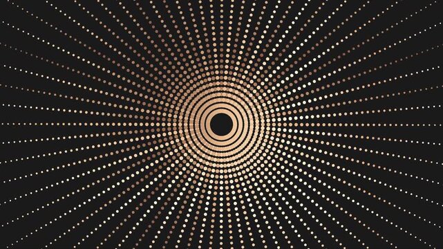 Luxury background vector. Golden elegant geometric shape, gold lines gradient on dark background. Premium design vector illustration