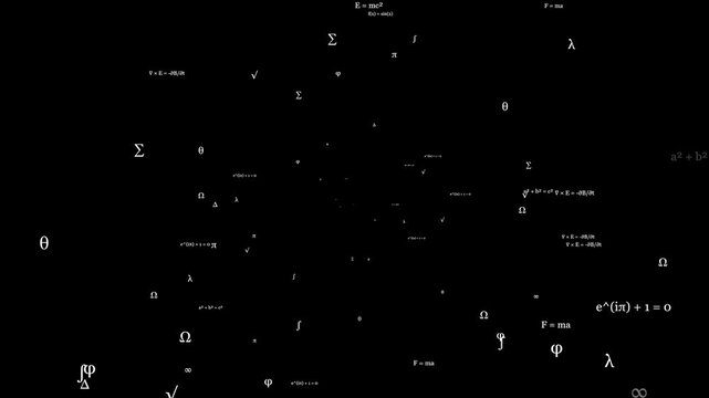 Dynamic Science Network with Growing Math Equations