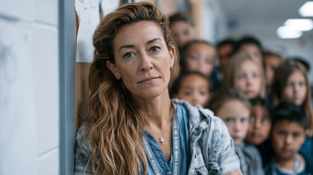 Third grade teacher leading a lockdown s 1