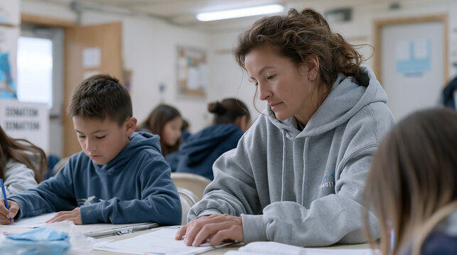 Overworked afterschool program coordinat 3