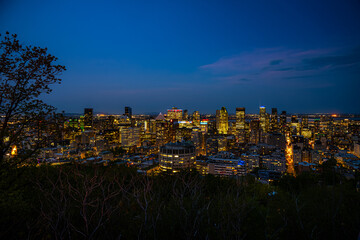 Obraz premium Skyline of Montreal