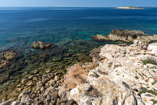 Levan Island Coastal Panorama with Mediterranean Landscape and Clear Adriatic Water