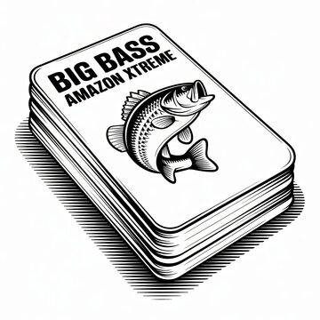 vector illustration of a stamp with a cards