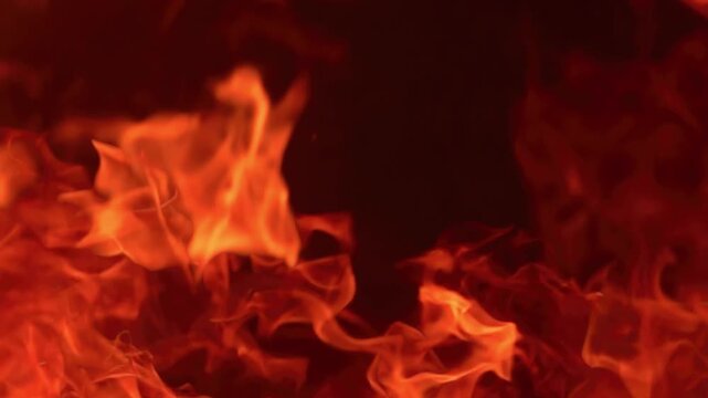 Magnificent Fire Dancing in Super Slow Motion 1000fps