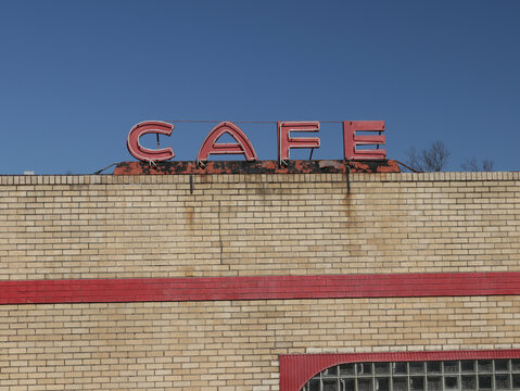 Abandoned Cafe From the 1960 s in Rural East TX