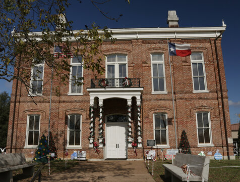 Leon County Courthouse Located in Downtown Centerville TX