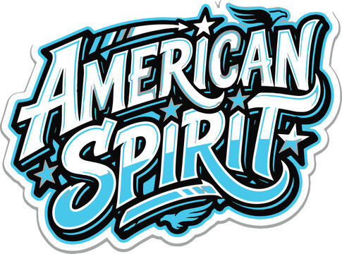 American spirit sticker decal
