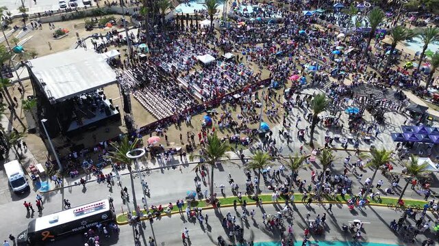Festival en la playa 
