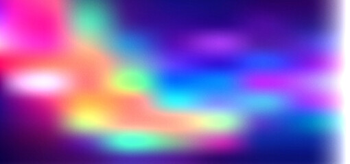 Obraz premium Vibrant abstract background with grainy noisy textured gradients featuring soft colorful light patches and dreamy ethereal artistic blending effects