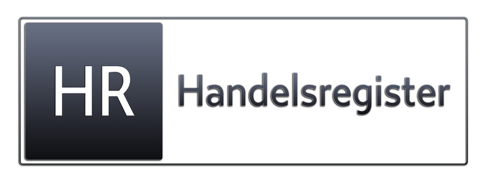 HR - Handelsregister - Abk&uuml;rzung aus deutschem Recht, Verwaltung