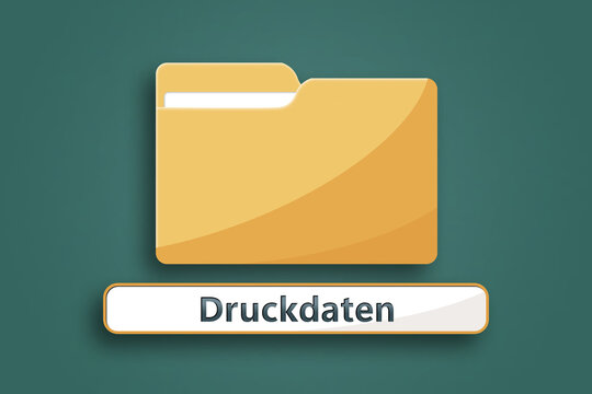 Computer Folder - Druckdaten ( Print data )