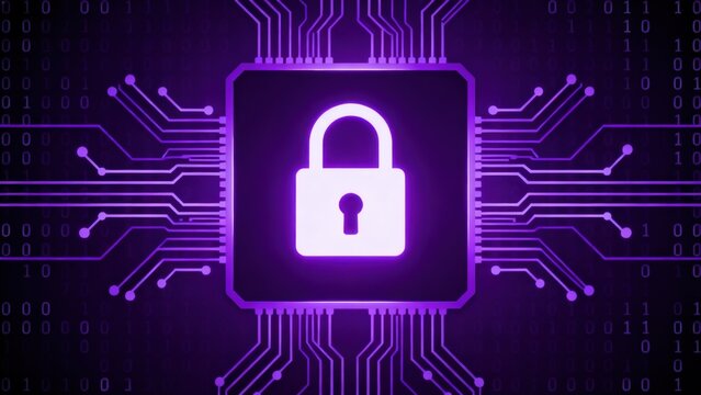 Digital lock on circuit board