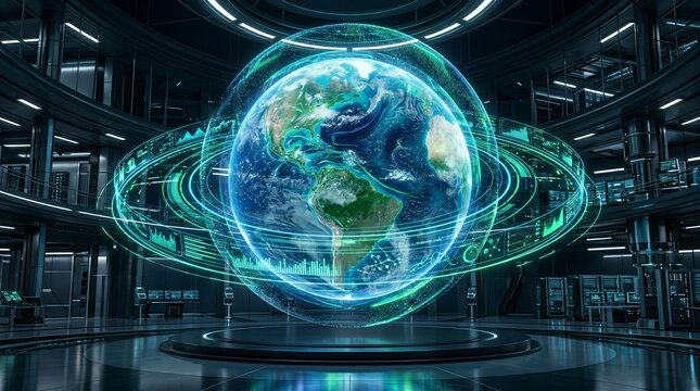 Holographic Earth Network

