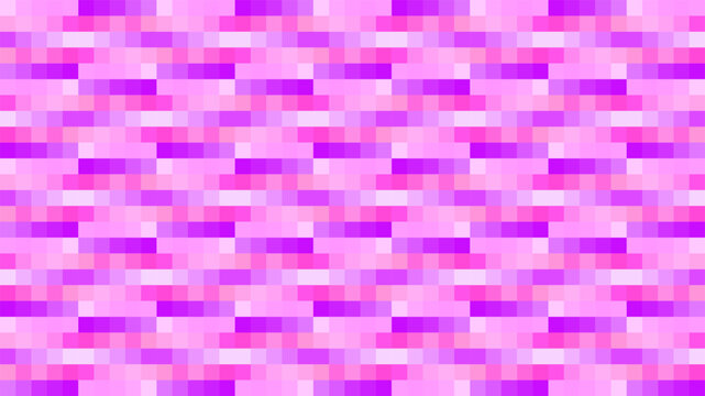Seamless purple pixel art pattern background. Geometric texture.