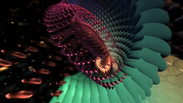 3d render of dna