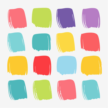 Colorful Paint Swatches