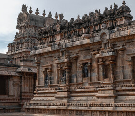 Obraz premium Eyravatsvara, the jewel temple of ancient India.