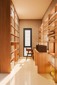 Home Store Interior Rendering