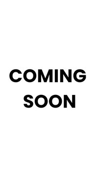 A bold and clear 'Coming Soon' message displayed in prominent black letters on a stark white background, signaling an impending launch or a future event, creating eager anticipation