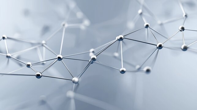 Abstract Connectivity and Digital Network Technology Concept