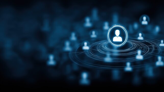 Global Digital Networking and Community Connection Concept