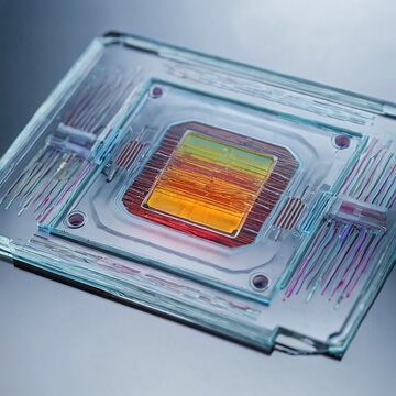 Microfluidic lab-on-chip macro, biotech microchannels