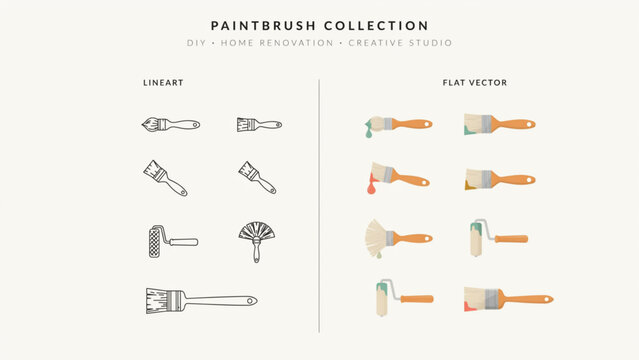 Flat design icons set of office communication tools and devices Vector