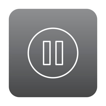PNG pause button icon transparent background