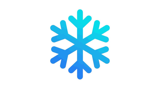 Blue Snowflake Ice Crystal Winter.