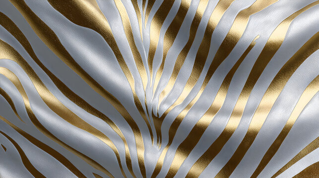 abstract golden zebra background