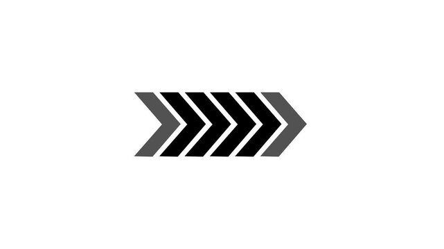 Abstract geometric motion blur chevron pattern white background dynamic lines speed energy movement