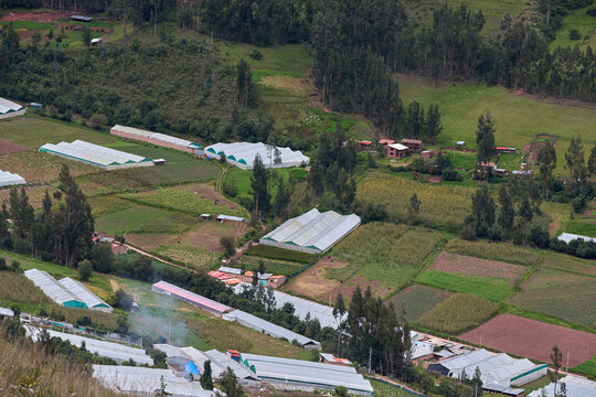 Cultivating the future from the roof of the world &mdash; a cluster of gleaming polycarbonate greenhouses nestles with quiet purpose into the lush, terraced valley floor of Chic&oacute;n, Urubamba